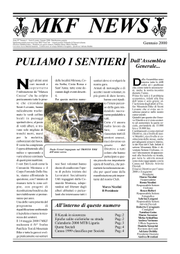 Anno IV&deg; n&deg; 1 gennaio 2000