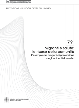 Migranti e salute: le risorse della comunit&agrave; - Sociale