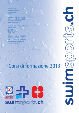 Corsi di formazione 2013