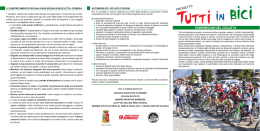 Pieghevole Tutti in bici 2012 A - Questure sul web