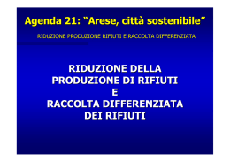 La gestione dei rifiuti ad Arese