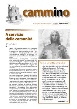 n. 2 - Aprile 2010 - Parrocchia FOLZANO