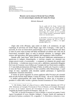Michele Mainardi - La Societ&agrave; di Storia Patria di Lecce