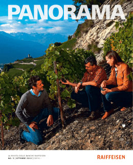 la rivista delle banche raiffeisen no. 5 | ottobre 2012 | chf 6.
