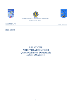 Leggi/scarica il documento - Lions Club &ndash; Distretto 108 L