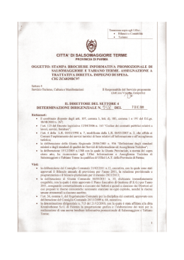 `I`msmessa copia agli Ufﬁci