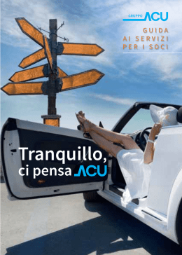 Tranquillo, - Automobile Club Udine
