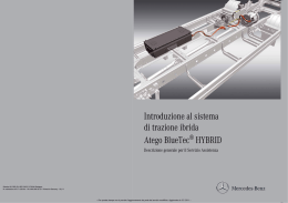 Introduzione al sistema di trazione ibrida Atego BlueTec HYBRID