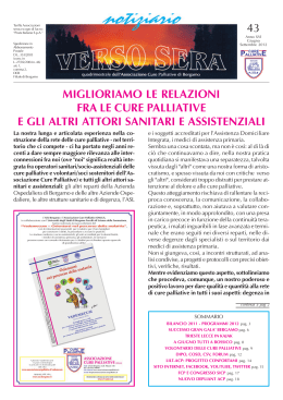 43 miglioriamo le relazioni fra le cure palliative e gli altri attori