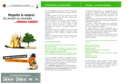 Opuscolo - Protezione Civile