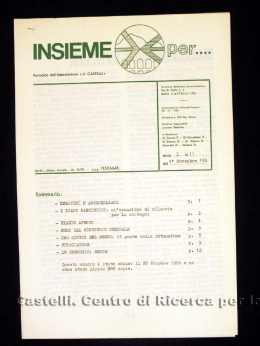 Sommario - Castelli. Centro di Ricerca per la Storia della Ceramica