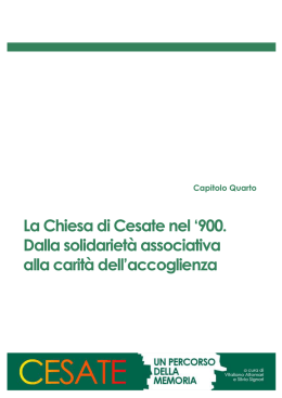 La Chiesa di Cesate nel