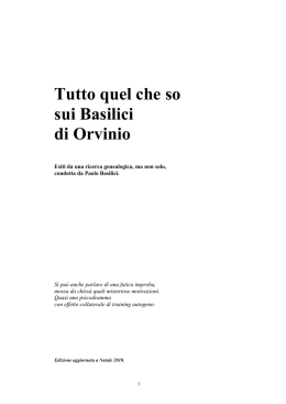 tutto quello che so