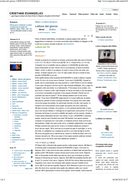 Lettura del giorno | CRISTI