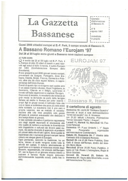 Id`int`onnazione I di Bassano R. I