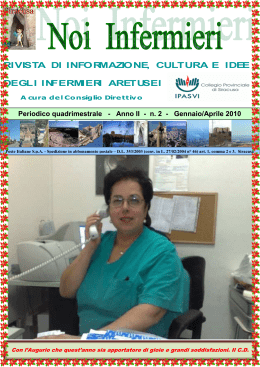 rivista di informazione, cultura e idee degli infermieri aretusei