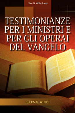 Testimonianze Per I Ministri E Per Gli Operai Del