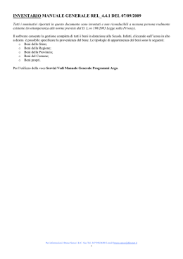 INVENTARIO Manuale Generale Rel_4.4.1 07-09-2009