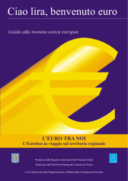 Ciao lira, benvenuto euro