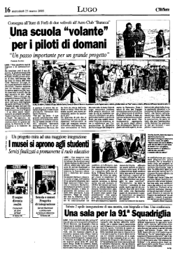 23 marzo 2005 - Rassegna Stampa
