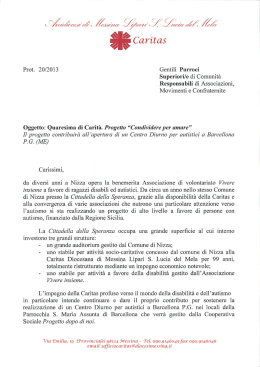 lettera-quaresima-2013 - Arcidiocesi di Messina Lipari S. Lucia