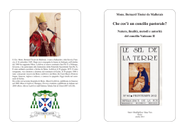 Lo studio in formato pdf - inter multiplices una vox