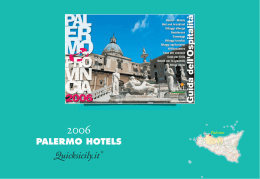 PALERMO HOTELS 2006