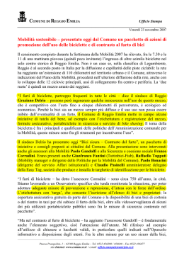 “Nella fase istruttoria dei Piani abbiamo considerato le possibilità di