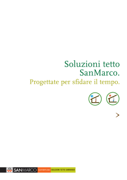 Soluzioni tetto San Marco - Croci Materiali Edili e Finiture