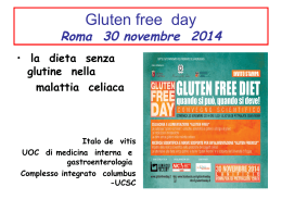Gluten free day Roma 30 novembre 2014