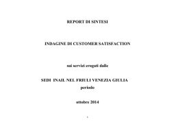 report di sintesi