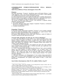 Sidoli O. Considerazioni storico topografiche