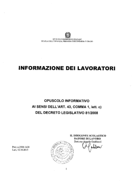 premi qui - Istituto Comprensivo Lari