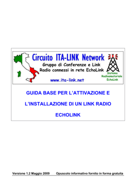 Echolink - Home Page - ERA - Sezione di Gioia del Colle