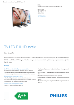 Smart TV LED Full HD sottile da 122 cm (48