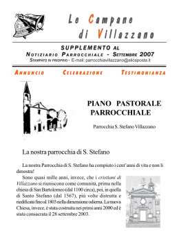 2007 09 n. 16 Piano pastorale
