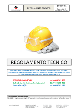 regolamento tecnico - Hit-show