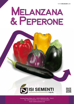 Catalogo Melanzana & Peperone