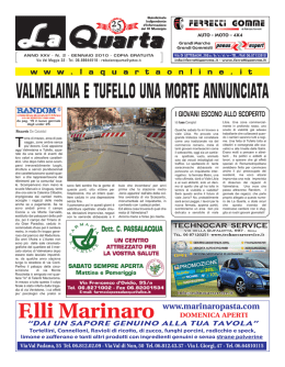 scarica e leggi il giornale di gennaio 2