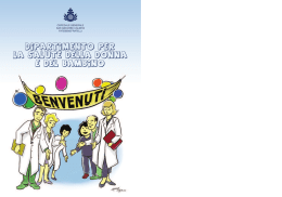 Scarica il Libretto Informativo Dipartimentale