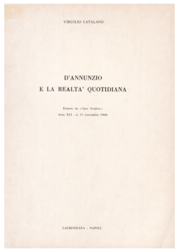 D`Annunzio ad Ercolano