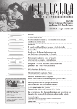 Linee di indirizzo tabagismo - Societ&agrave; Italiana di Tabaccologia