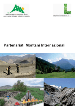 Partenariati internazionali di montagna