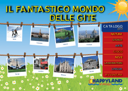 il fantastico mondo delle gite