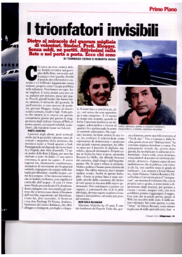 I trionfatori invisibili