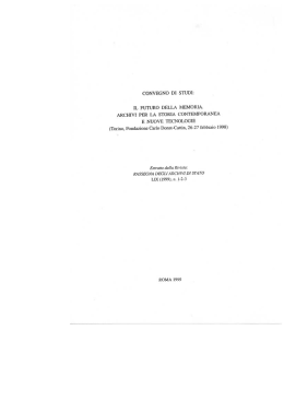 Le convergenze parallele (Vitali) - ARCA