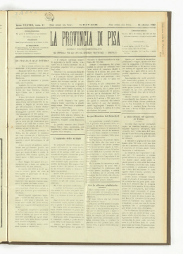 inno `XXVIII, nam. 42. 16 ottobre 1902 L` anniento delle entrate La