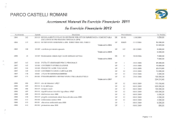 parco castelli romani - Parco Regionale dei Castelli Romani
