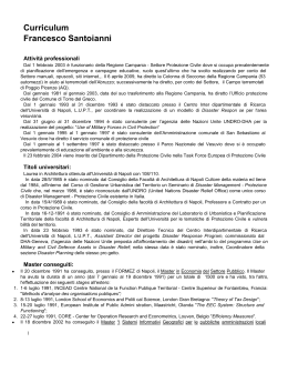 Curriculum - francescosantoianni.it