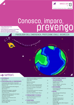 Scarica il pdf - Conosco Imparo Prevengo